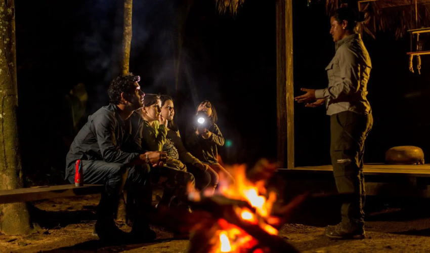 Aguajales, Bio-Huerto, Palmetum y Exploración de Selva Nocturna