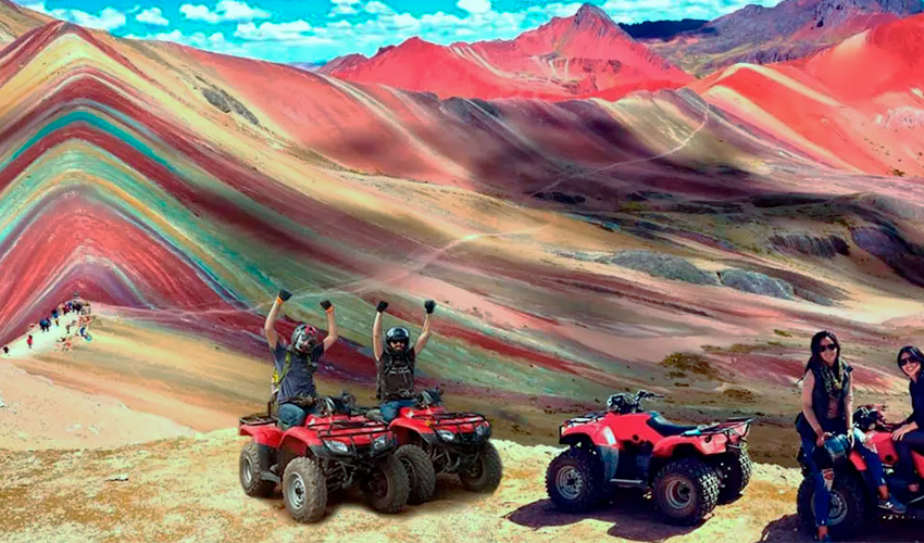 ATVs to the Rainbow Mountain