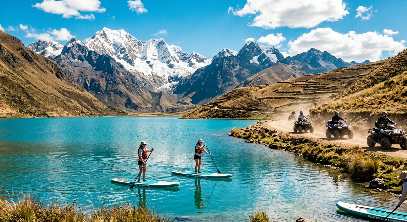 Paddle + Cuatrimotos – Laguna de Huaypo