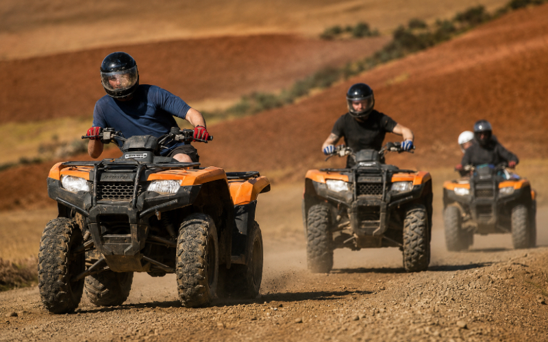 Tour de Moray y Salineras de Maras en Cuatrimotos
